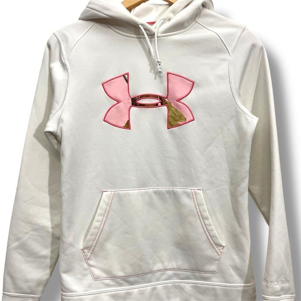 Under Armour Semi Camo Logo Pullover Hoodie
